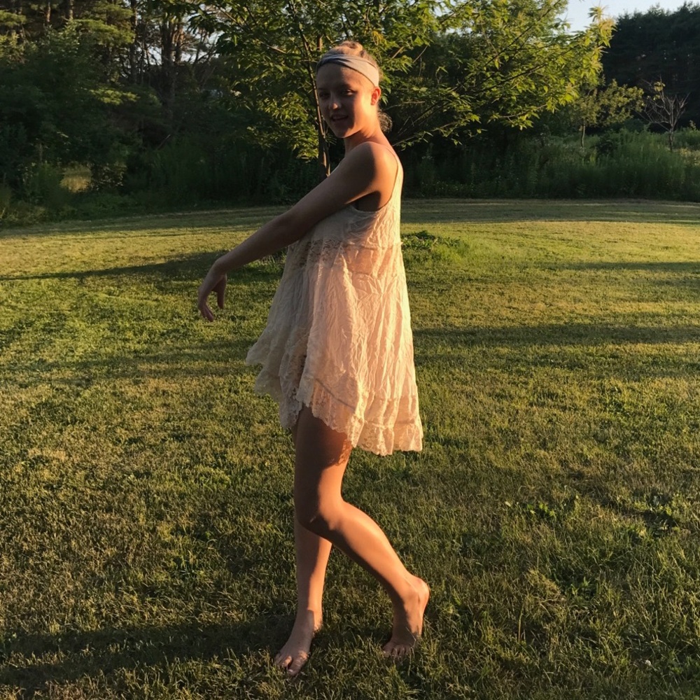 Free People flowy night gown